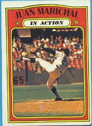 1972 Topps Baseball Cards      568     Juan Marichal IA